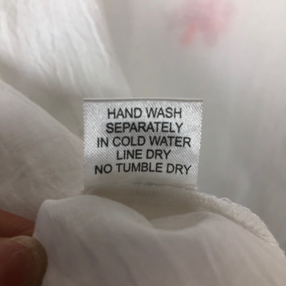 C|C Collection Boho Embroidered White Long Sleeve - Picture 11 of 11